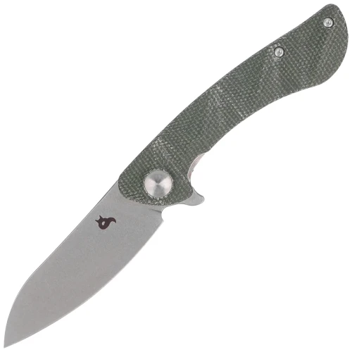 Nóż składany BlackFox Dripper OD green canvas Micarta, Stonewashed VG10 (BF-771 MOD)-1 57846