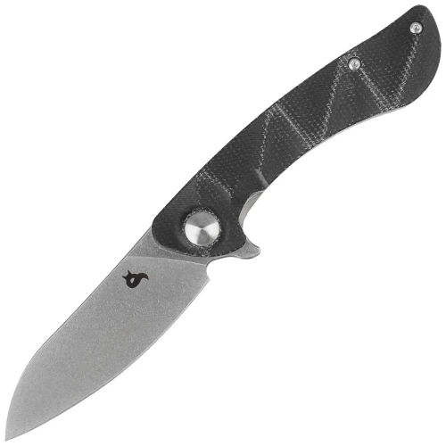 Nóż składany BlackFox Dripper Black canvas Micarta, Stonewashed VG10 (BF-771 MB)-1 57847