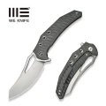 Nóż składany WE Knife Epaulette Tiger Stripes Titanium, Satin M390 by Gavko Knives (WE24024-2)-2 57854
