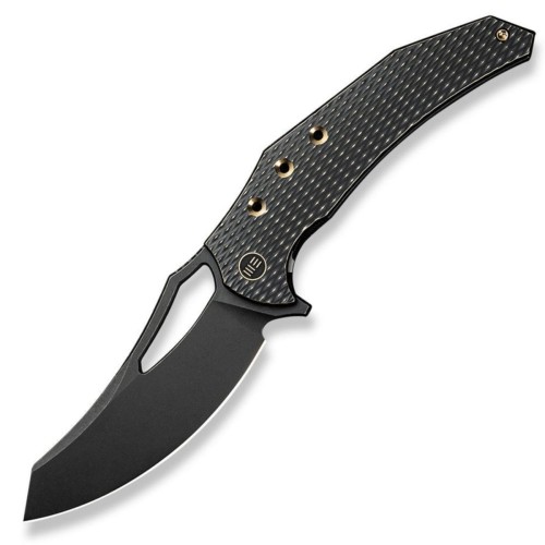 Nóż składany WE Knife Epaulette Black Titanium, Black Stonewashed M390 by Gavko Knives (WE24024-1)-1 57855