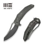 Nóż składany WE Knife Epaulette Titanium, Polished Gray M390 by Gavko Knives (WE24024-4)