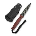 Nóż Civivi Perfrico Burgundy G10, Black/Gray Striped 14C28N (C23026-3)-2 57865