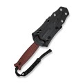Nóż Civivi Perfrico Burgundy G10, Black/Gray Striped 14C28N (C23026-3)-5 57865