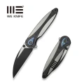 Nóż składany WE Knife Zenthra Titanium/Shredded Carbon Fiber, Black Stonewashed/Satin M390 (WE24021C-1)-2 57869