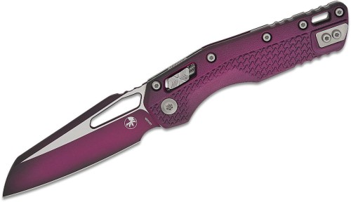 Nóż składany Microtech MSI S/E Faded Sangria Tri-Grip Polymer, Faded Sangria Cerakote M390MK by Tony Marfione (210T-1PMFSR)-1 57882