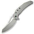 Nóż składany WE Knife Epaulette Titanium, Polished Bead Blasted M390 by Gavko Knives (WE24024-3)-1 57883