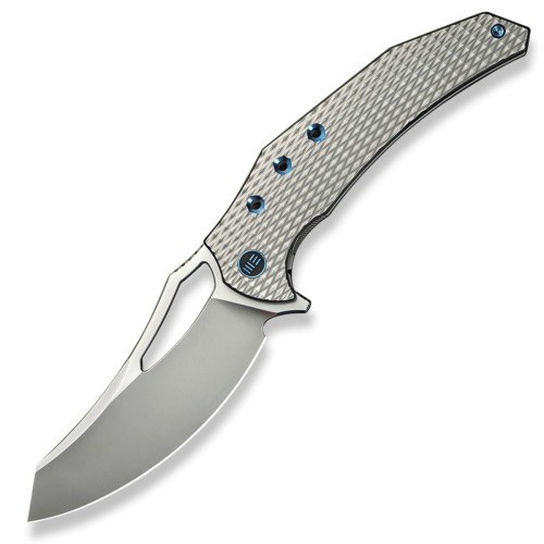 Nóż składany WE Knife Epaulette Titanium, Polished Bead Blasted M390 by Gavko Knives (WE24024-3)-1 57883