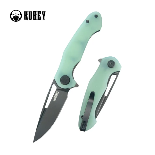 Nóż składany Kubey Dugu Jade G10, Blackwashed 14C28N (KU210K)-1 57920