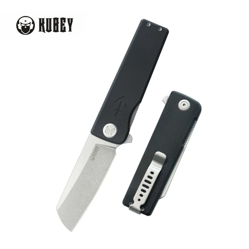Nóż składany Kubey Sailor Black G10, Stonewashed 14C28N by Sekira Sochi (KU317H)-1 57965
