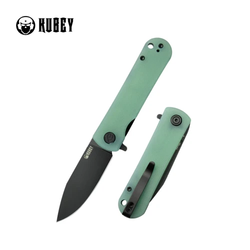 Nóż składany Kubey NEO Jade G10, Blackwashed AUS-10 by Keanu Alfaro (KU371D)-1 57992