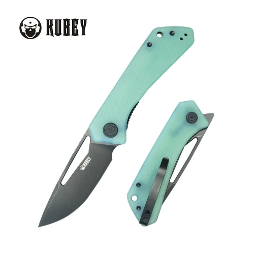 Nóż składany Kubey Thalia Jade G10, Blackwashed 14C28N (KU331N)-1 58013
