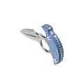Nóż Kubey Cavy Blue Micarta, Stonewashed 14C28N by MUZI Design (KU403D)-5 58021