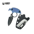 Nóż Kubey Cavy Blue Micarta, Blackwashed 14C28N by MUZI Design (KU403C)-1 58022