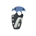 Nóż Kubey Cavy Blue Micarta, Blackwashed 14C28N by MUZI Design (KU403C)-6 58022