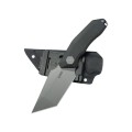 Nóż Kubey Yokai Black G10, Stonewashed 14C28N by Damned Designs (KU382A)-3 58024