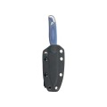 Nóż Kubey Dust Devil Blue Micarta, Beadblasted 14C28N by K.C. Spiron (KU357D)-3 58026