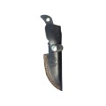 Nóż Kubey Blade Hunter Black G10, Beadblasted 14C28N by Mikkel Willumsen (KU375A)-3 58029
