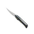 Nóż Kubey Blade Hunter Black G10, Beadblasted 14C28N by Mikkel Willumsen (KU375A)-4 58029