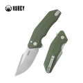 Nóż składany Kubey Basilisk Green G10, Stonewashed 14C28N by Damned Designs (KU391B)-1 58039