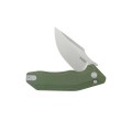 Nóż składany Kubey Basilisk Green G10, Stonewashed 14C28N by Damned Designs (KU391B)-5 58039