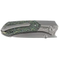 Nóż składany Remette RTPT-C Gray Titanium/Toxic Storm Carbon Fiber, Pearlescent M390-2 58057