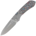 Nóż składany Remette RTPT-A Gray Titanium/Nebula Carbon Fiber, Pearlescent M390-1 58058
