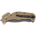 Nóż ratowniczy ESP RKK-01 Khaki PA66 Polyamide, Titanium Gray PVD AUS-8-2 58066
