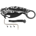 Nóż składany Fox The End Karambit Black Aluminium, Black N690Co (FX-599 ALB-3)-2 58070