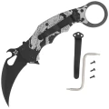 Nóż składany Fox The Spirit Karambit Black Aluminium, Black N690Co (FX-599 ALB-1)-1 58072