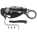 Nóż składany Fox The Spirit Karambit Black Aluminium, Black N690Co (FX-599 ALB-1)-2 58072
