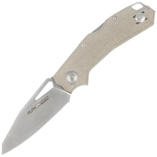 Nóż składany Viper Alfa Green Canvas Micarta, Stonewashed MagnaCut by Simone Tonolli (V6022CG)-1 58074