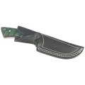 Nóż Muela Rhino-10G Green Canvas Micarta, Satin X50CrMoV15-3 58120