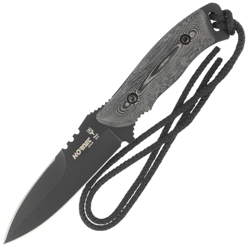 Nóż Muela Hornet-10N Gray Micarta, Black X50CrMoV15-1 58121
