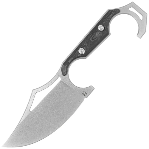 Nóż Midgards Messer The Valdis Carbon Fiber, Stonewashed 14C28N (MM004)-1 58141