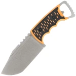 Nóż Midgards Messer Njord XXL Black/Orange G10, Stonewashed CPM 3V (MM003)
