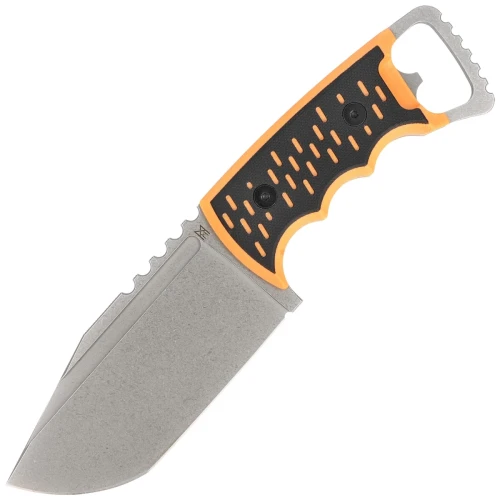 Nóż Midgards Messer Njord XXL Black/Orange G10, Stonewashed CPM 3V (MM003)-1 58142