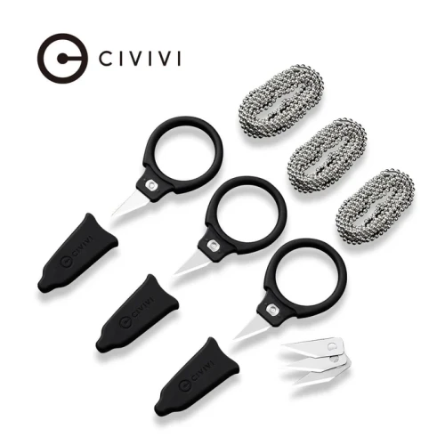 Noże na szyję 3szt Civivi Quick Snip Black ABS/Rubber, 6Cr13 (C22022A-2)-1 58147