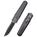 Nóż grawitacyjny Remette Swordfish Black DLC Titanium / Red Blue Carbon Fiber, Black DLC M390 (ZL101B5)-4 58166