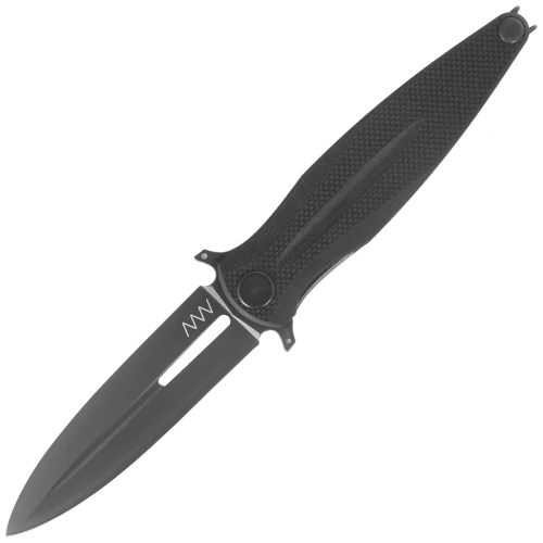 Nóż składany ANV Z400 BB Black G10, Black DLC Sleipner (ANVZ400-015)-1 58204