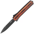 Nóż automatyczny OTF Tekto A7 Zastava S/P Black Aluminium/Red Wood, Black CPM S35VN-1 58750