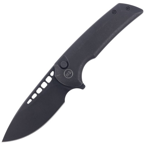 Nóż składany WE Knife Mini Malice Black Titanium, Black Stonewashed CPM 20CV by Ferrum Forge (WE054BL-1)-1 58752