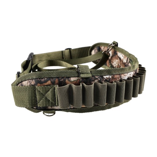 Pas na amunicja 12/16 srut, kamuflaż leśny- 58793