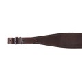 Pas do broni skóra naturalna LUX01 brąz, motyw głowa jelenia 01-4 58802