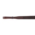 Pas do broni skóra naturalna LUX02 brąz, motyw jeleń w trawach-3 58808
