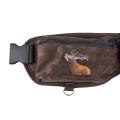 Pas na amunicje zamszowy z kieszeniami PZ001 brąz, haft jelen ryczy czarny-4 58811