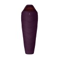 Śpiwór Alpinus Fiber Pro WS 1100 dla leworęcznych, burgundowy- 58856