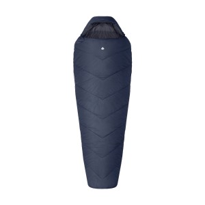 Śpiwór Alpinus Fiber Pro 1100 dla leworęcznych, szary