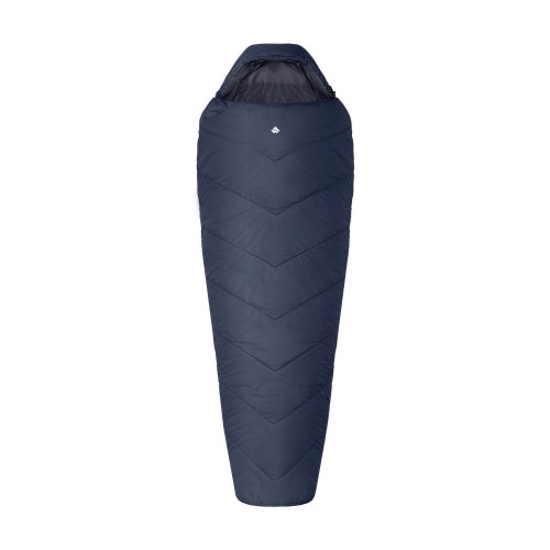 Śpiwór Alpinus Fiber Pro 1100 dla leworęcznych, szary- 58857