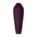 Śpiwór Alpinus Fiber Pro WS 1100 dla praworęcznych, burgundowy- 58859