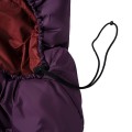 Śpiwór Alpinus Fiber Pro WS 1100 dla praworęcznych, burgundowy-5 58859